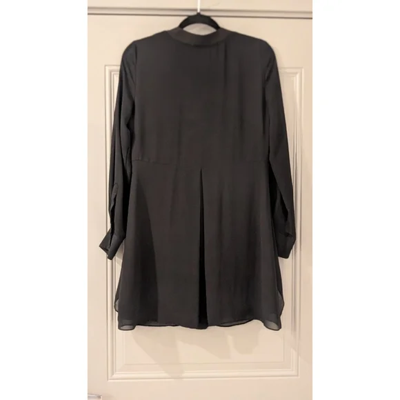 Women's BCBGeneration Black Tunic Top S - Picture 5 of 9